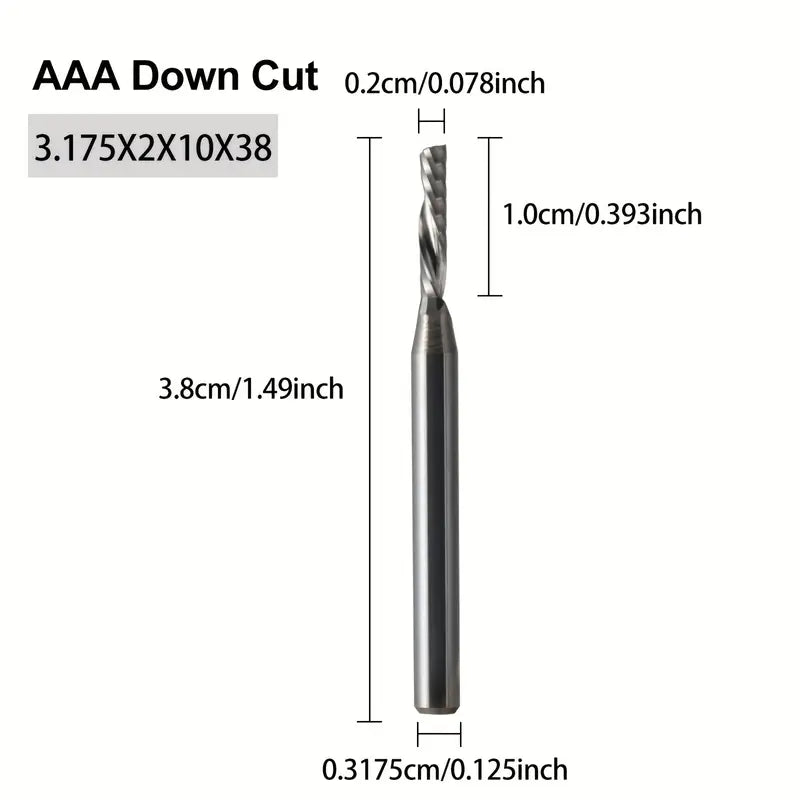 End Mill 2mm- 1 Flute