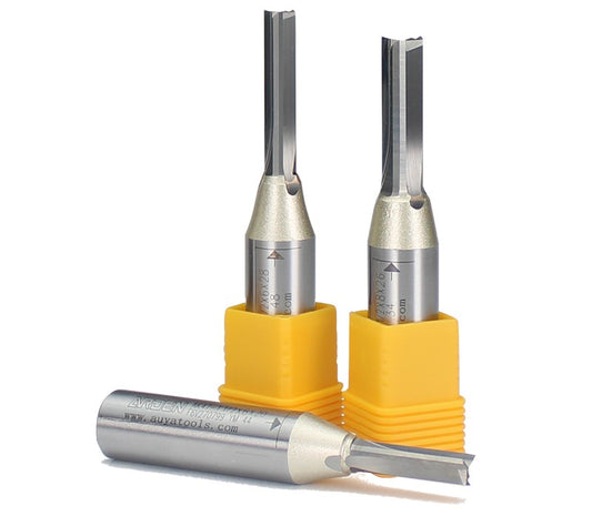 TCT Straight Bit - 3 Flute No Chipbreaker